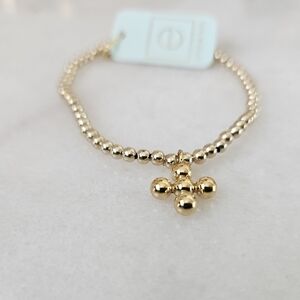 🌨Enewton Beaded Signature Cross Charm Bracelet🌨